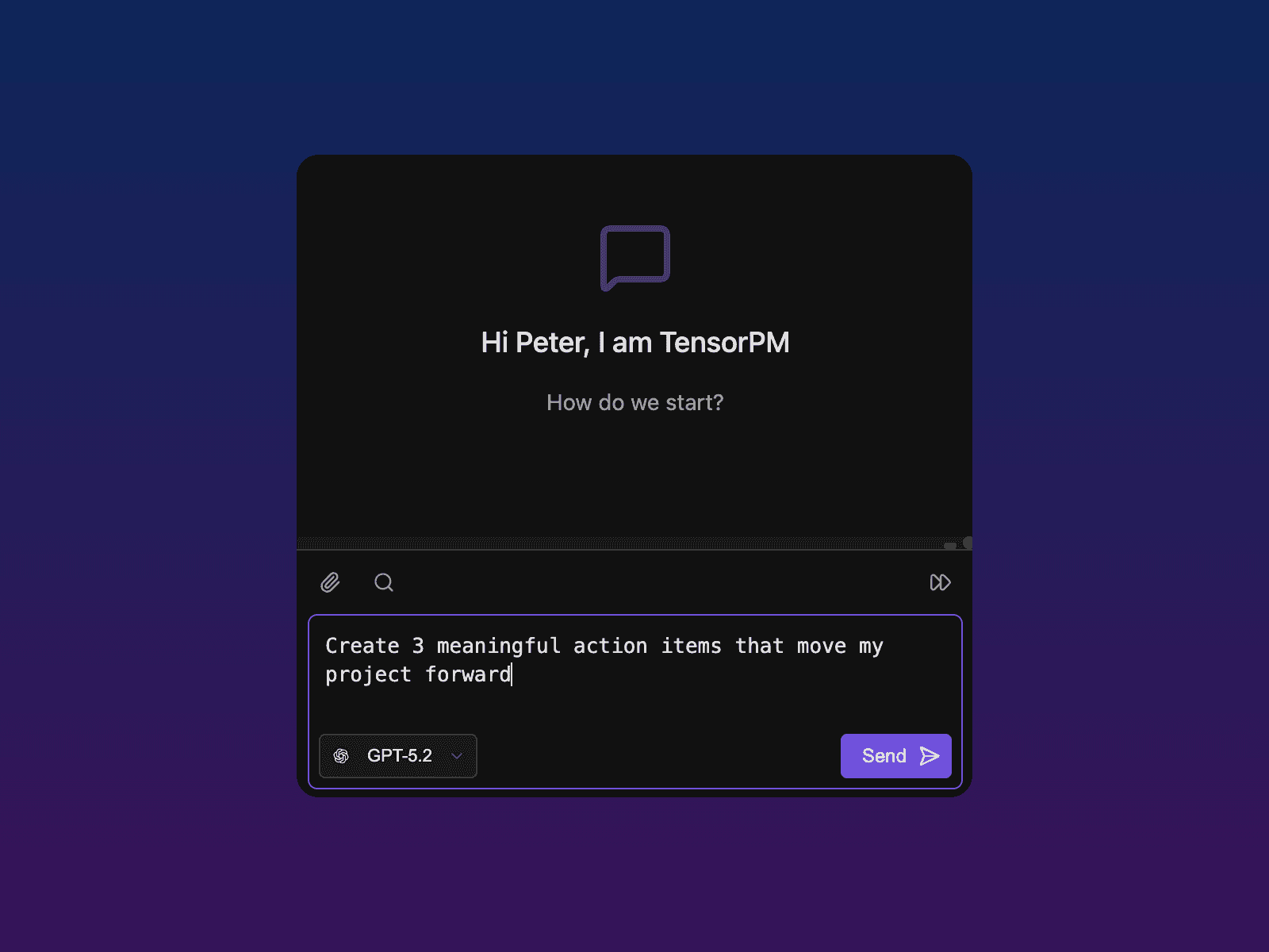 Manage your project with full context