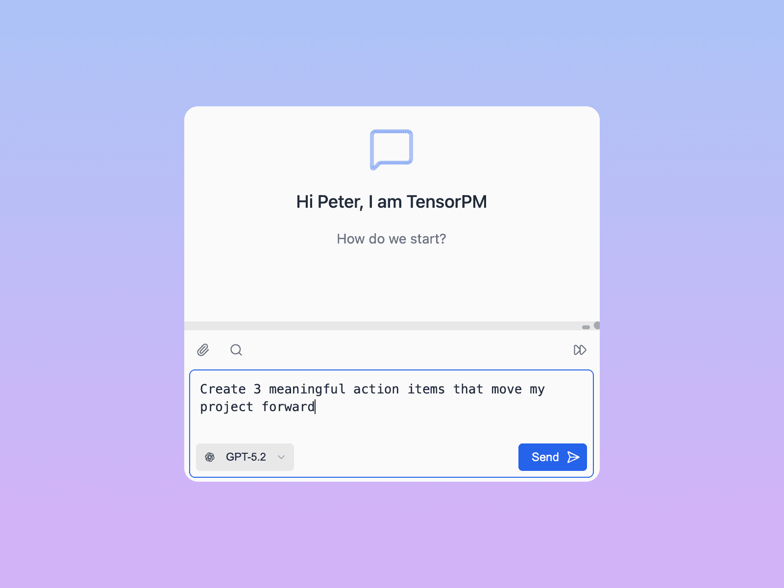 Manage your project with full context